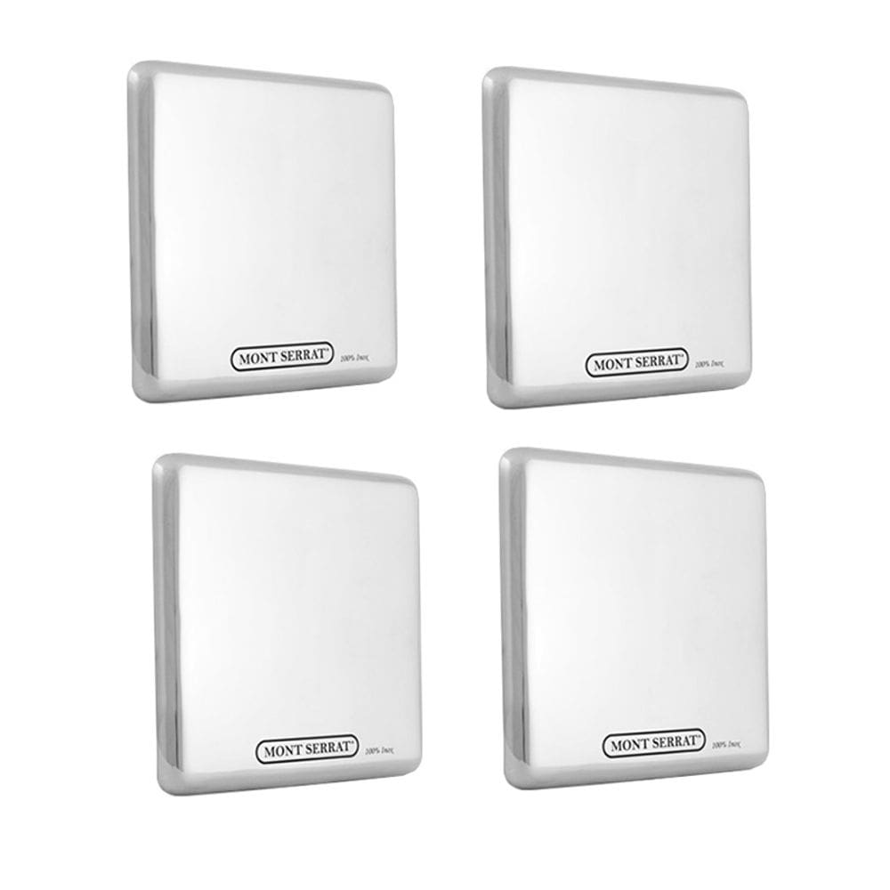 Quatro Ralos Inox Antiturbilhão Encaixe 60mm De Piscina