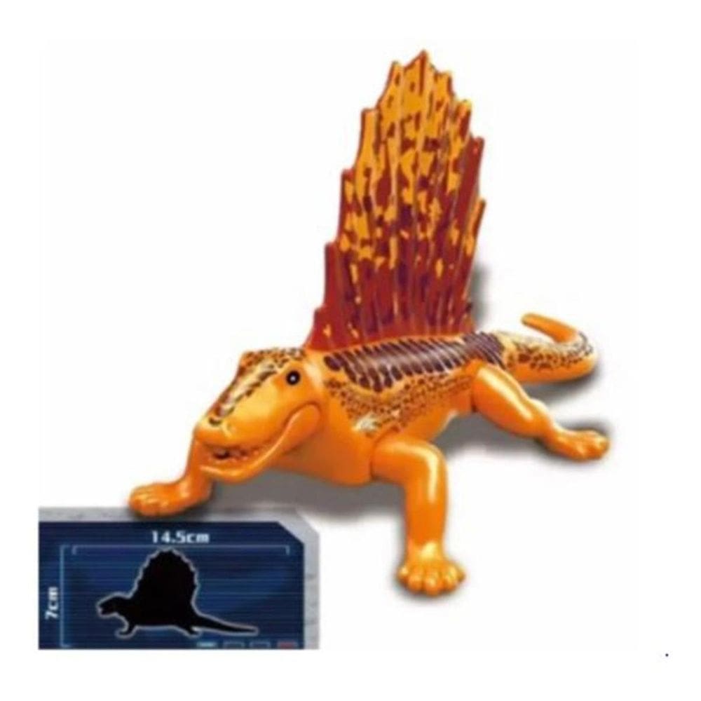 Blocos De Montar Dinossauro Lagarto Espinossauro