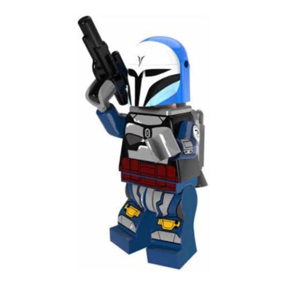 Bo Katan The Mandalorian Star Wars Boneco Blocos De Montar