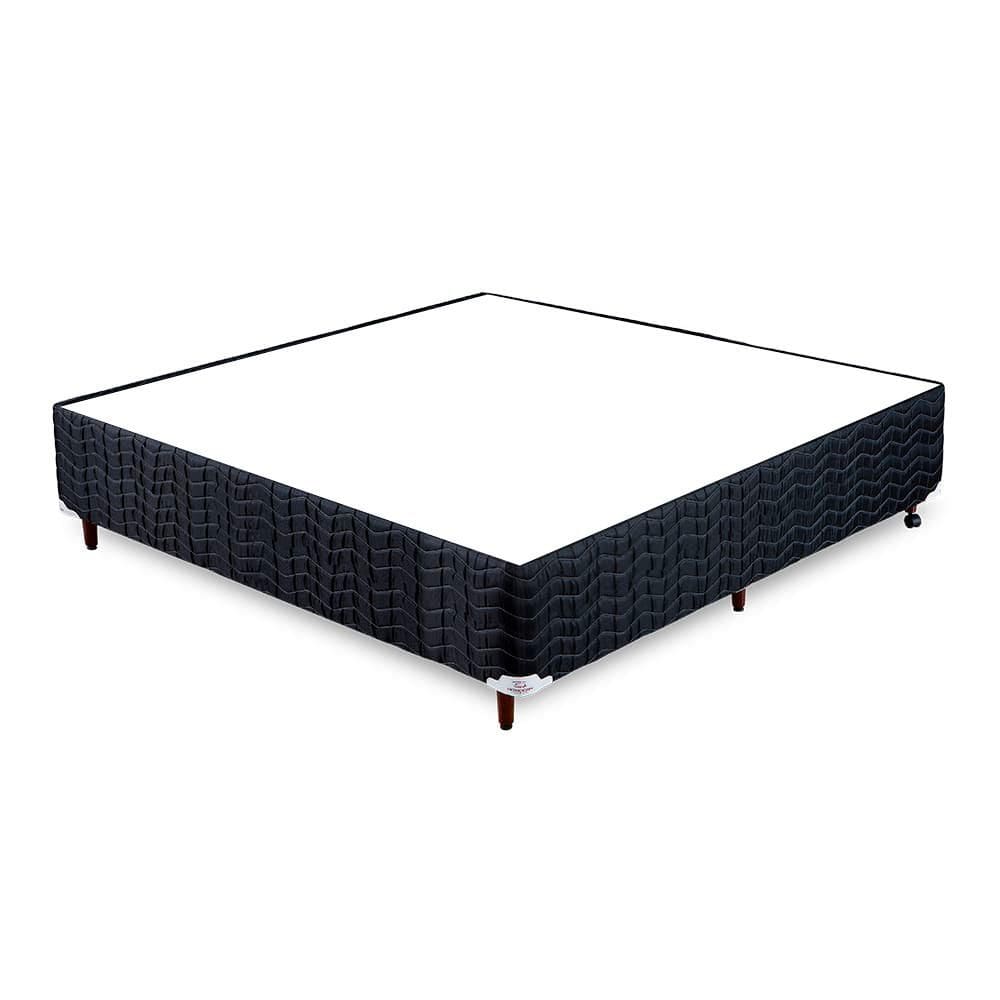 Box Sommier Fit Black PP13 Viúva- 110x200x24