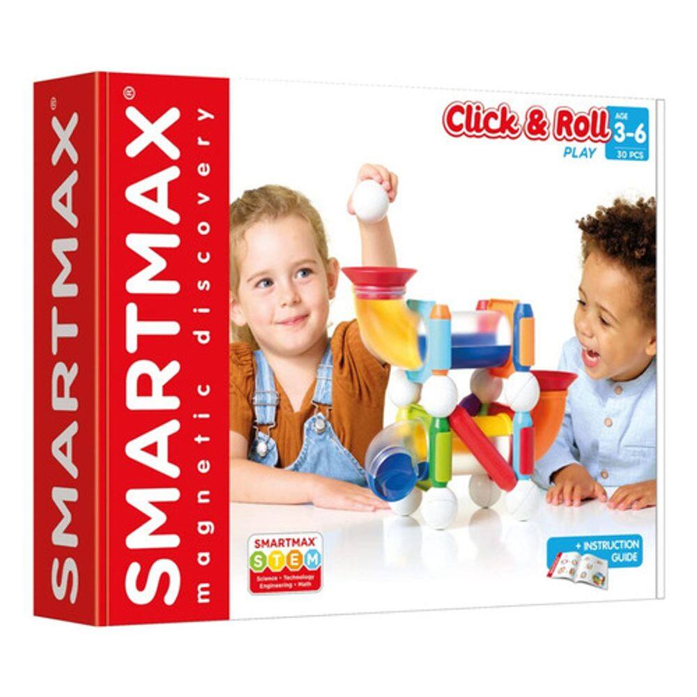 Brinquedo Clica E Roda 30pcs Montar E Desmontar Smartmax