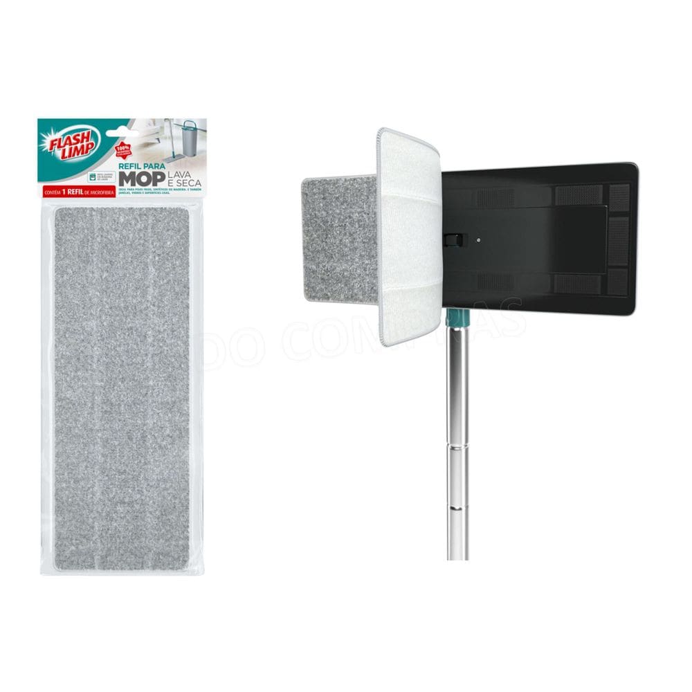Refil Para Mop Lava E Seca Flash Limp