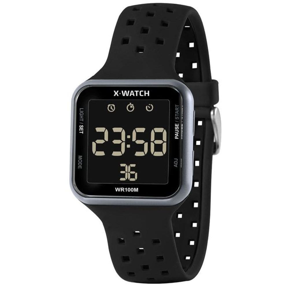 Relógio Masculino Digital X-Watch Preto XGPPD091W PXPX