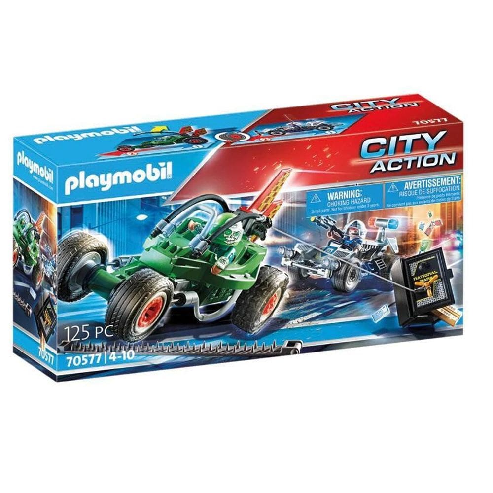 Playmobil - Go Kart Fuga Da Polícia 70577 - Sunny 2582