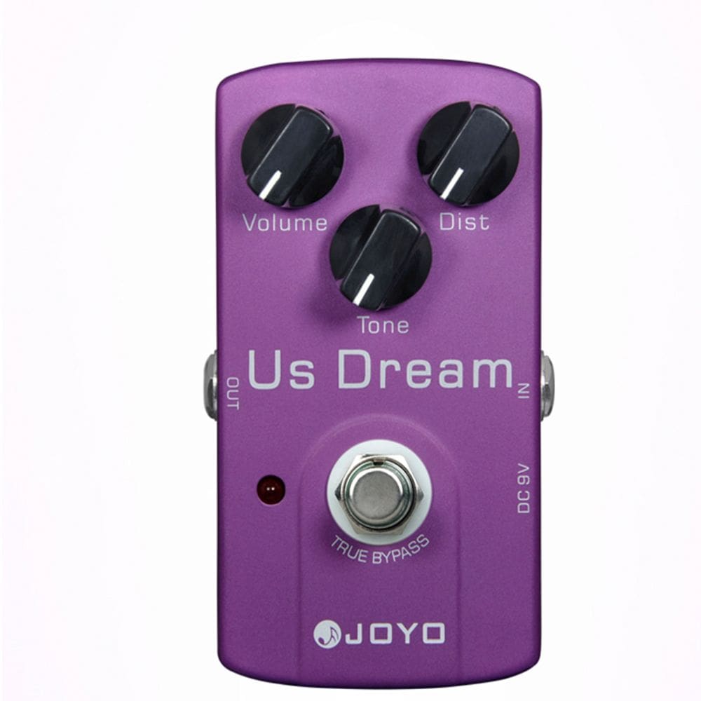 Pedal Overdrive e Distortion JF34 - Som High Gain Valvulado