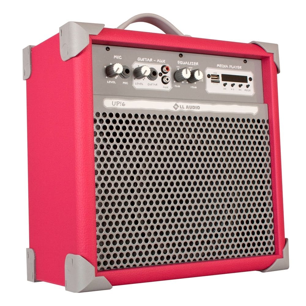 Caixa Amplificada Multiuso ll Audio UP6 Rosa