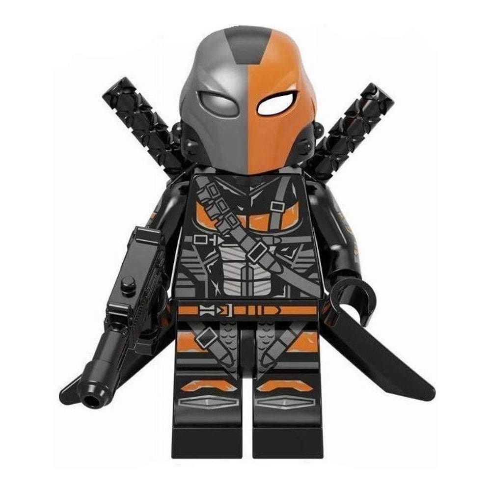 Boneco Blocos De Montar Batman Deathstroke