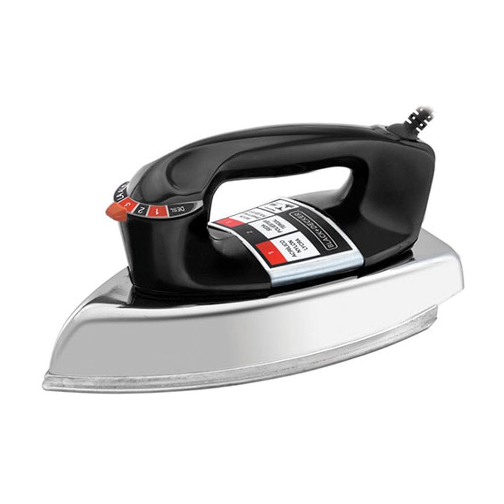 Ferro De Passar Roupa A Seco Black+Decker 110v Preto