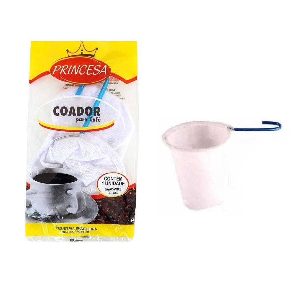 Kit 12 Coador De Pano Para Café 11X16Cm Triutil 1 Pacote