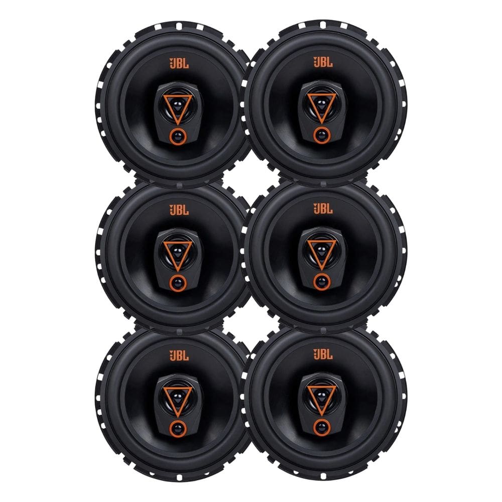 Kit 6 Alto Falantes Triaxiais JBL 6TRMS80 80 Watts Rms