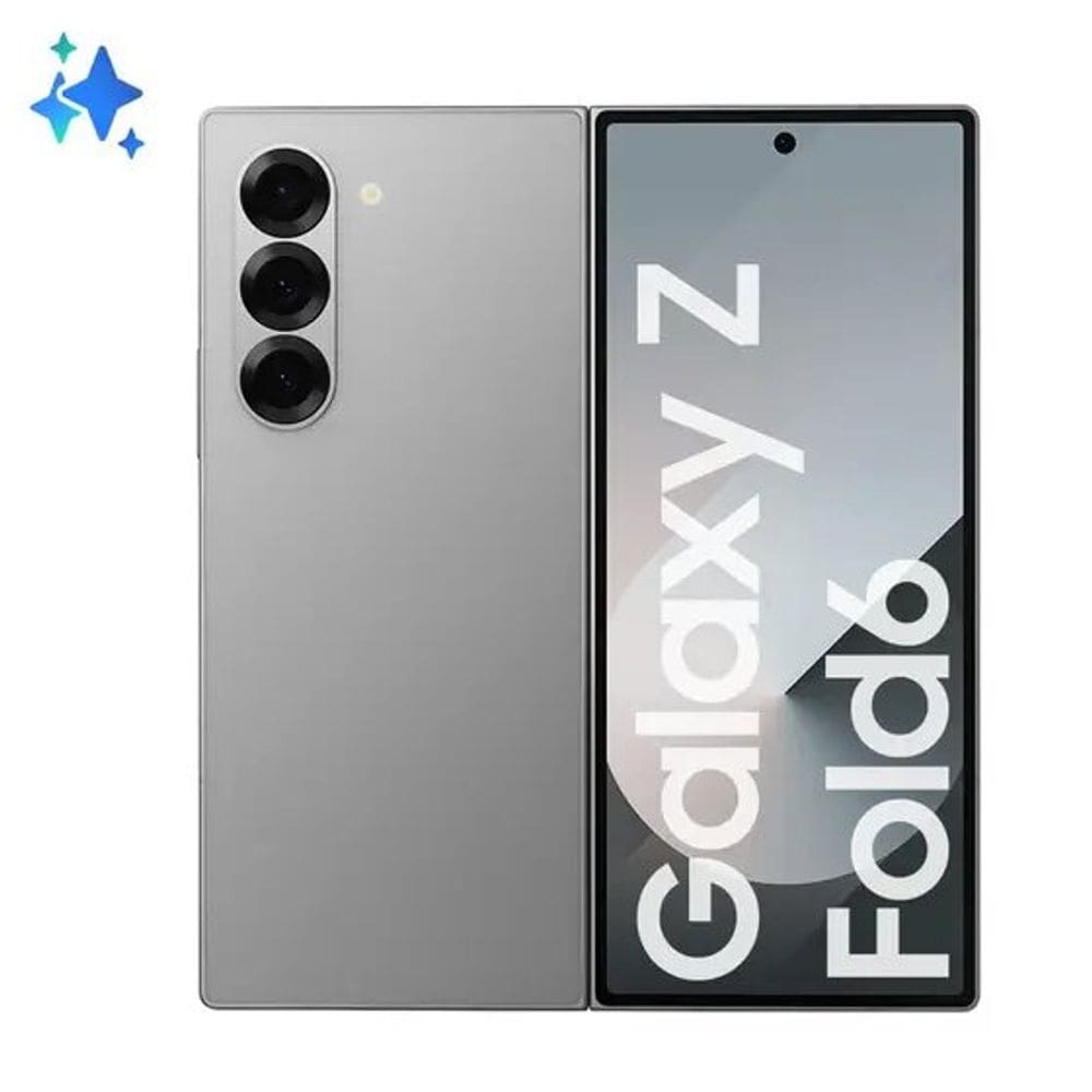 Smartphone Samsung Galaxy Z Fold6 512GB Cinza 5G - Tela dobrável de 7.6" e 12GB de RAM