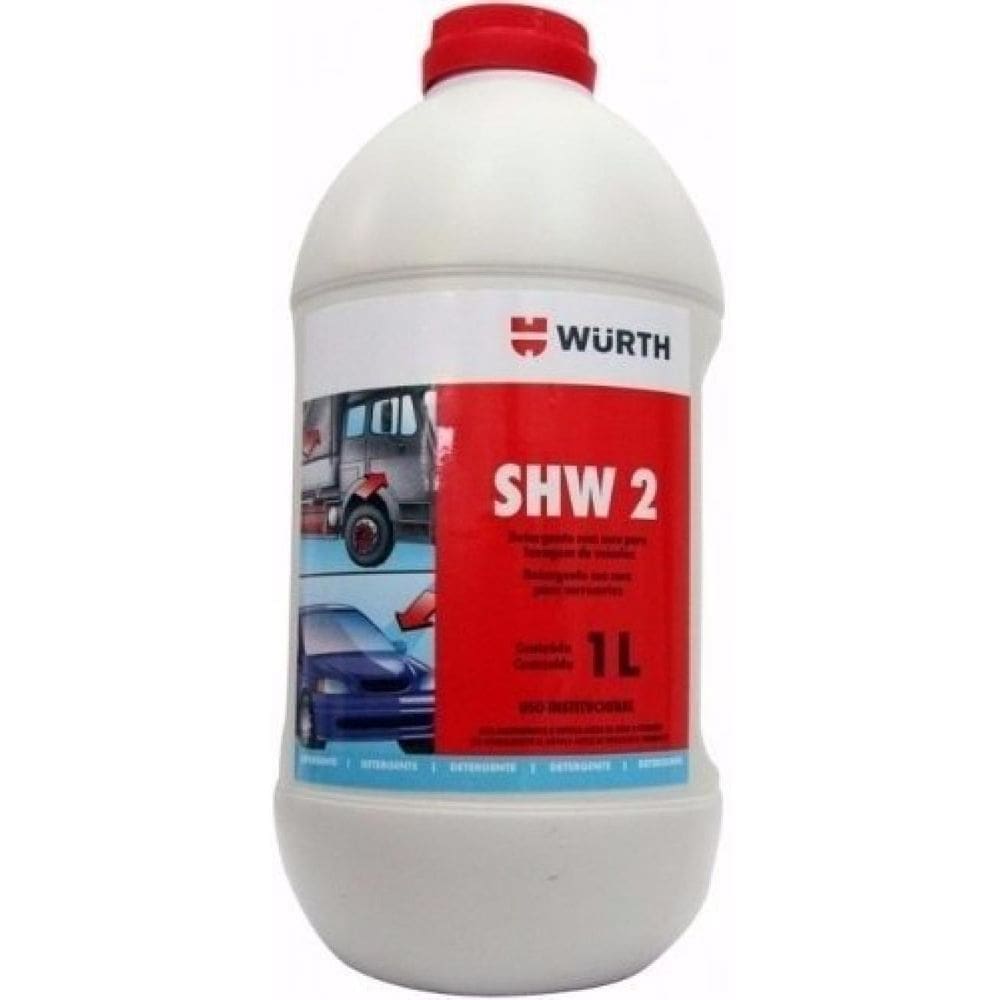 Shampoo Com Cera SHW2 Wurth Concentrado
