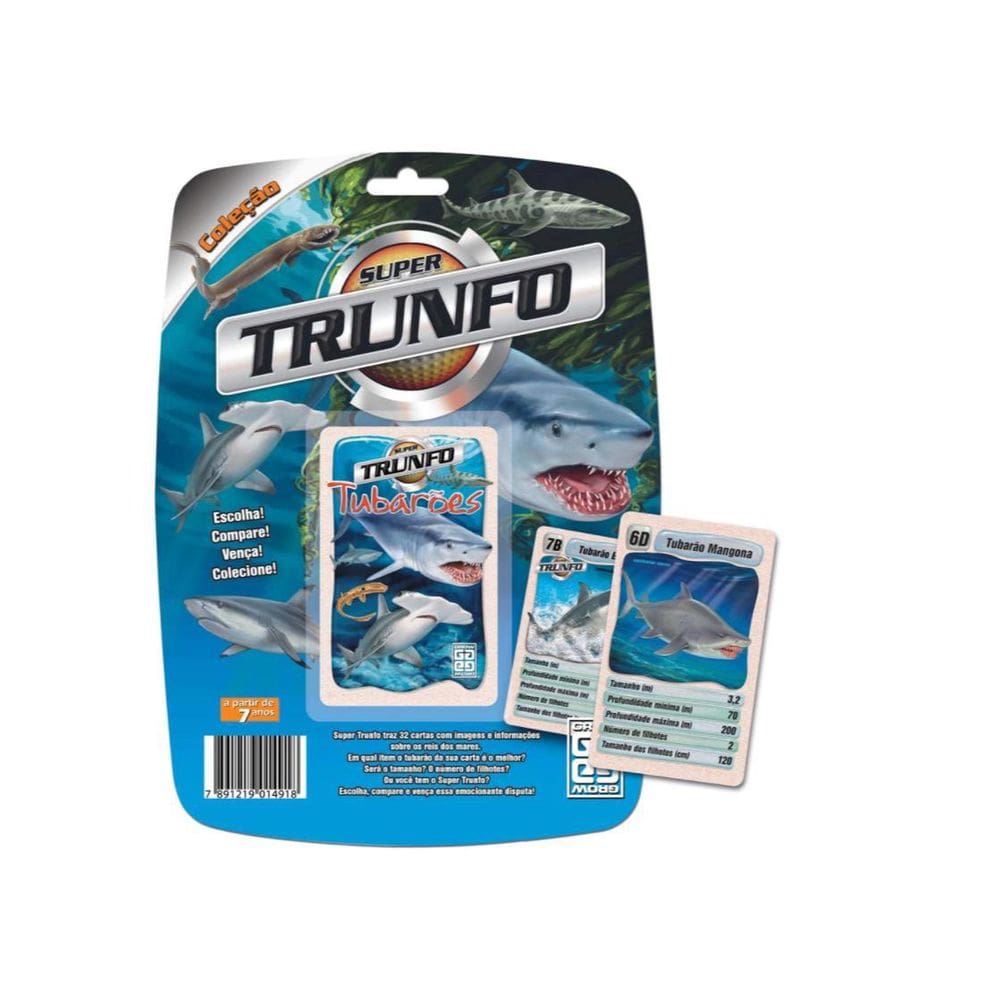 Jogo Trunfo Grow Tubarões