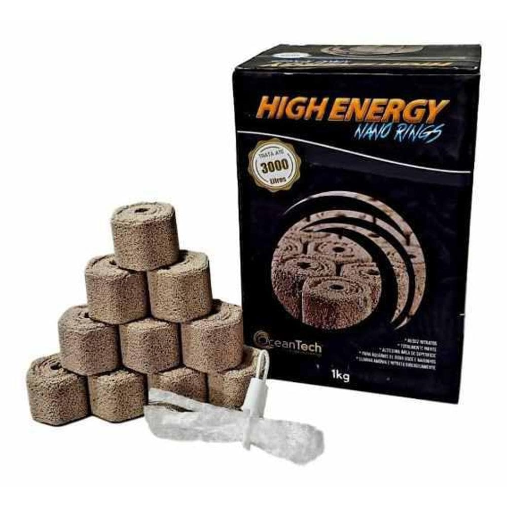 Cerâmica Nano Rings 1K - OceanTech Mídia Filtrante 3000L
