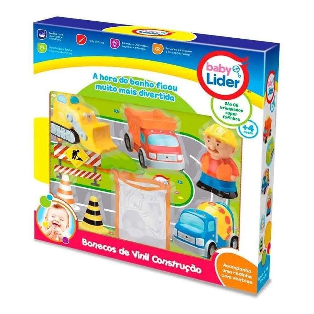 Boneco Lider Vinil Construcao - 2856