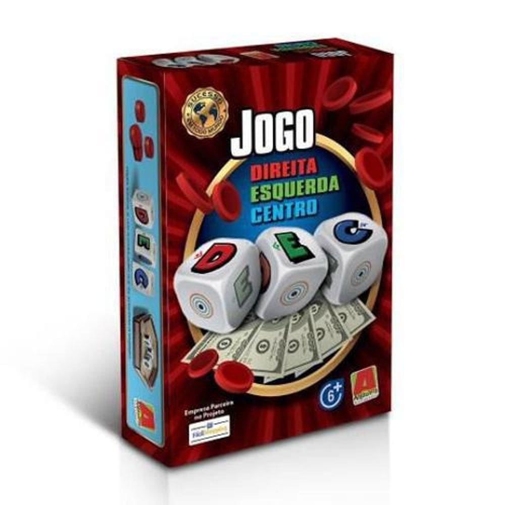 Jogo Dec Direita Esquerda Centro Algazarra 1150