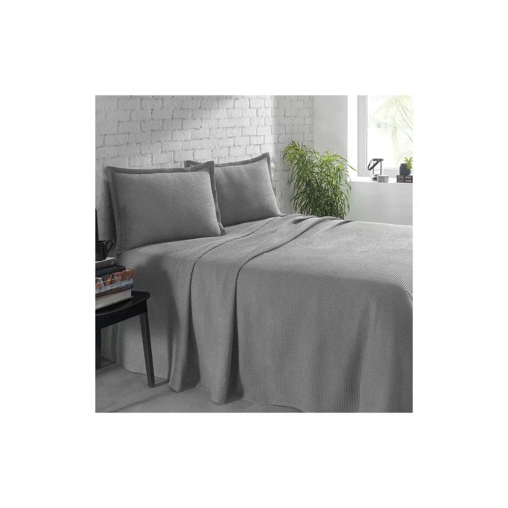 Kit Cobre Leito Colcha Queen Dohler Piquet