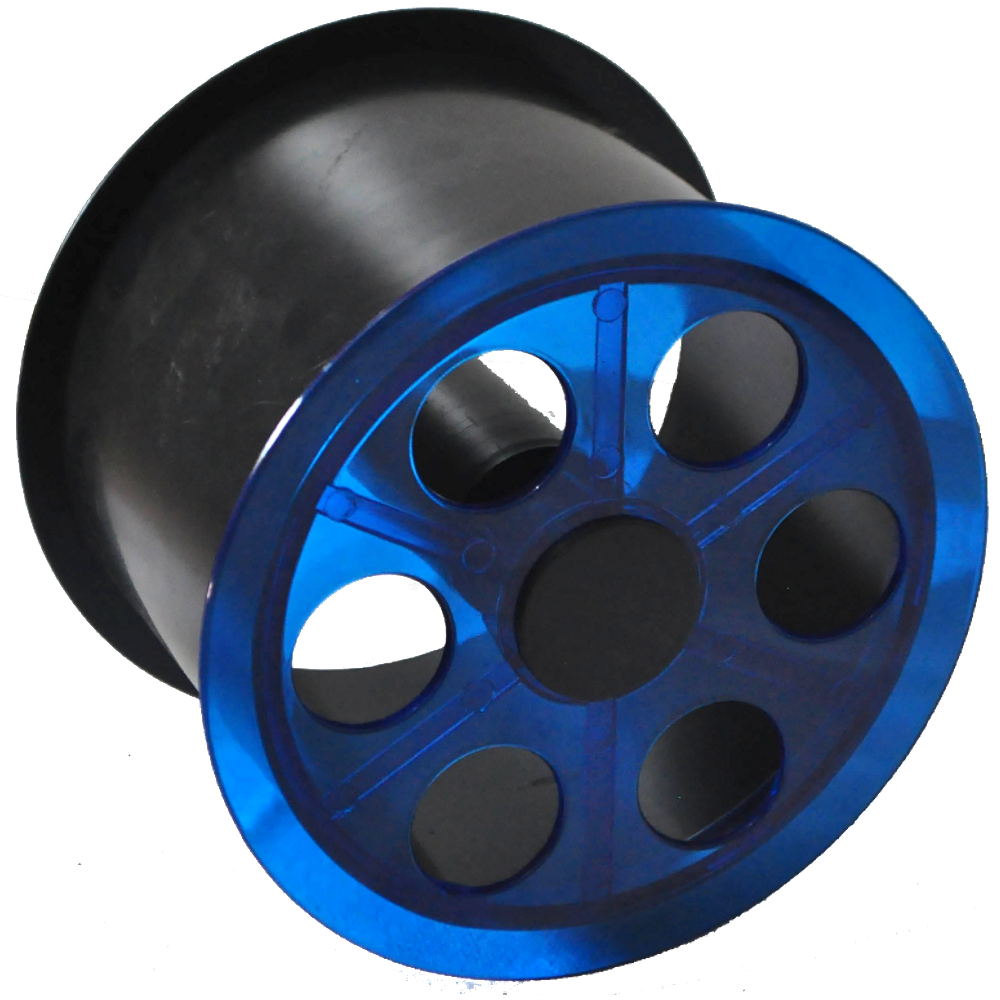 Carretilha Mini Carretilha Duplo Rolamento 15CM Azul