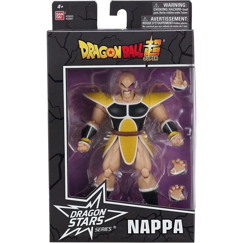 Dragon Ball Bandai Boneco Articulado Nappa Fun - F0075-7