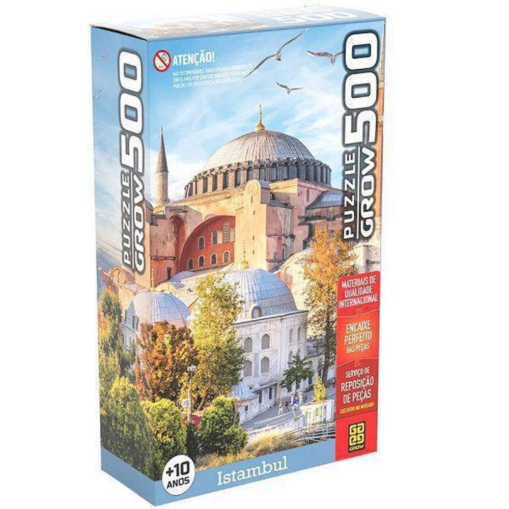 Quebra-Cabeça Istambul 500 Peças Grow 03918