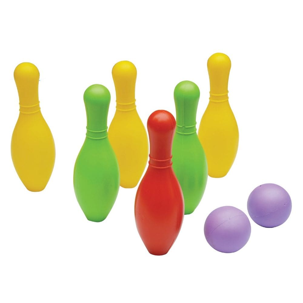 Brinquedo Pedagógico Conjunto De Boliche 8 Peças