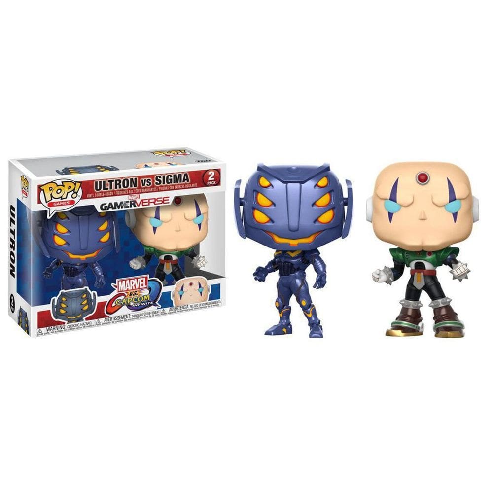 Funko Pop Marvel Vs. Capcom 2 Pack Ultron Vs Sigma