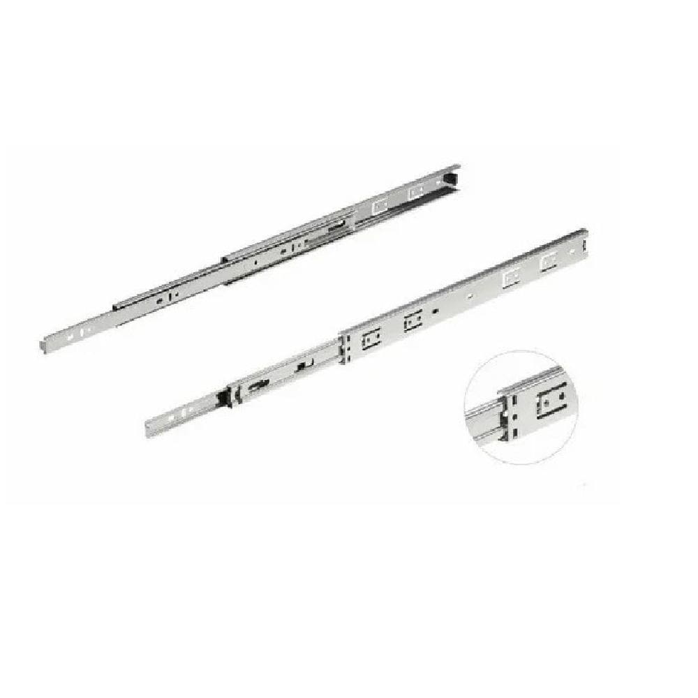 Corrediça Telescopica Push Open 550Mm 45Kg Hardt