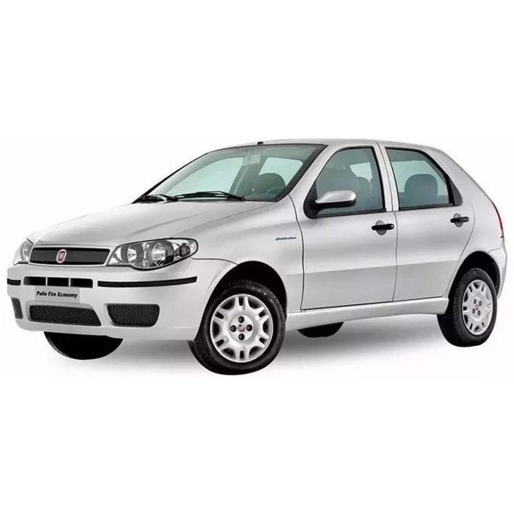 Grade Para-Choque Central Palio G3 2004 A 2010 Preto Colmeia