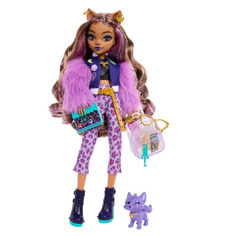 Monster High Clawdeen Novo Visual Com Pet - Mattel