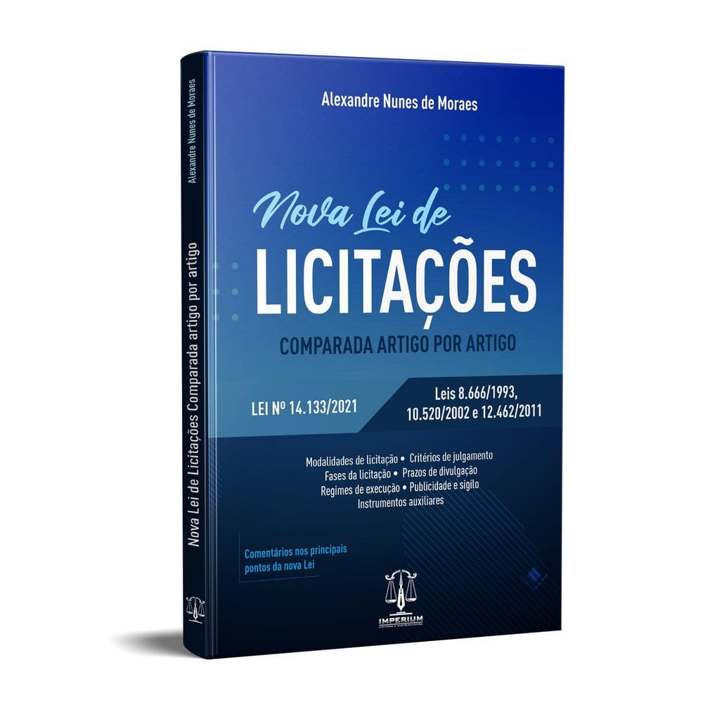 Nova Lei De Licitações - Comparada Artigo Por Artigo