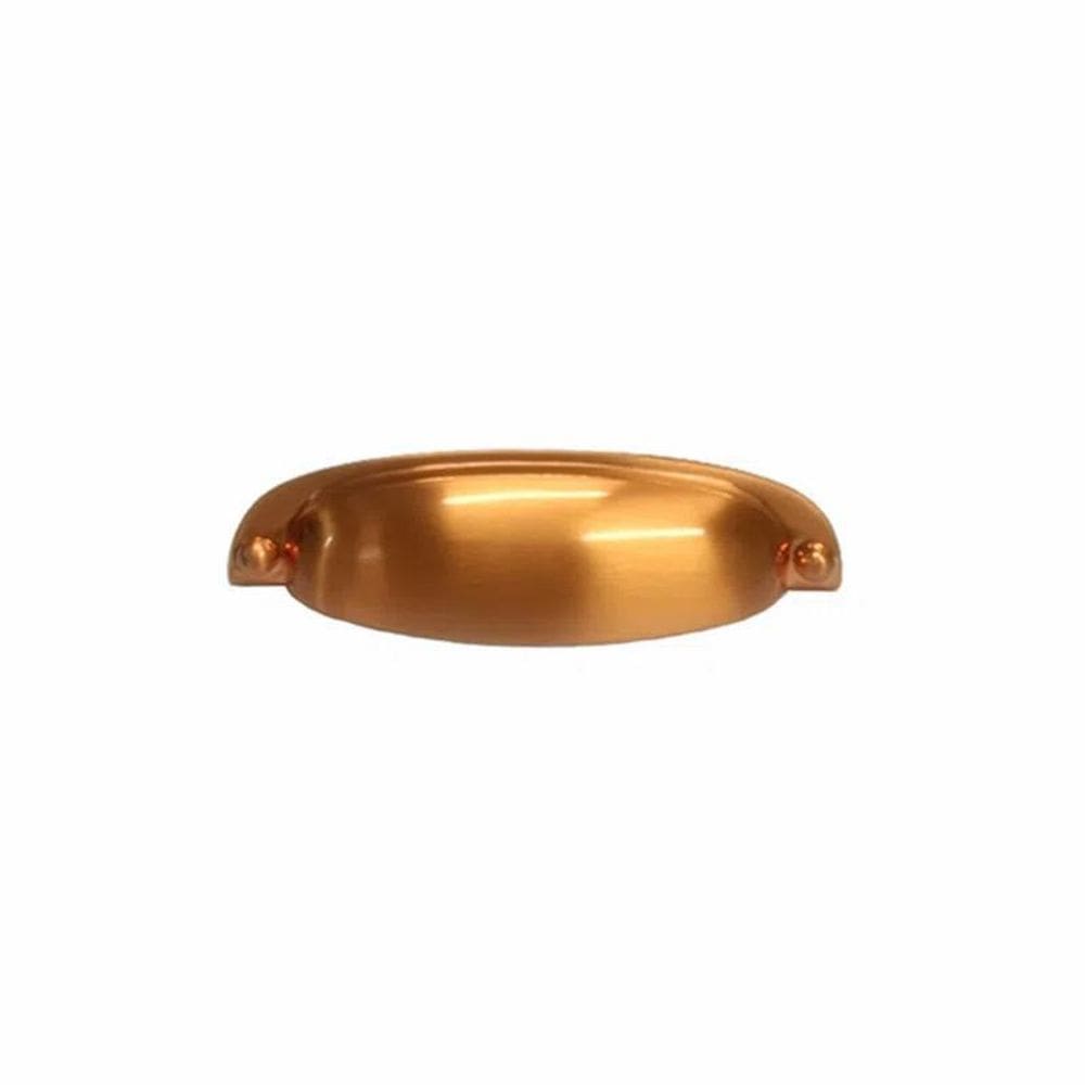 Puxador Concha Stillo 96Mm Cobre Escovado - Gruppa