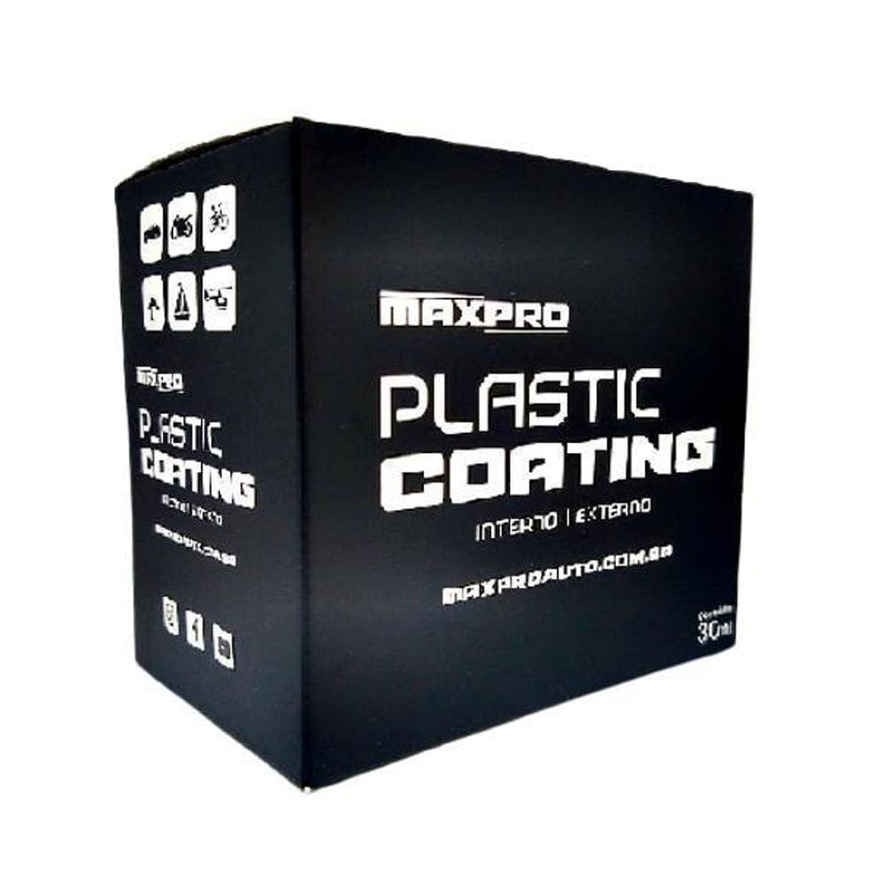 Vitrificador Para Plásticos Plastic Coating 30Ml Maxpro