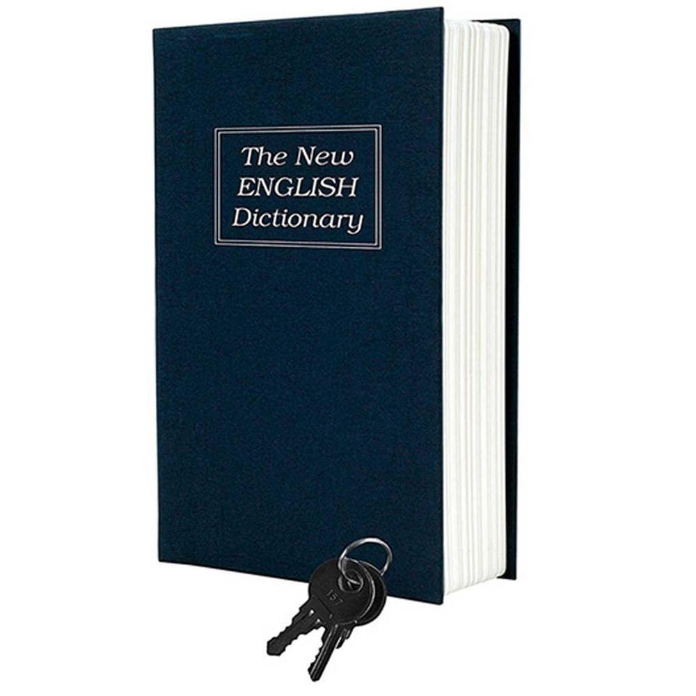 Cofre Em Formato Livro Camuflado 24X15,5X5,5Cm Em Plástico