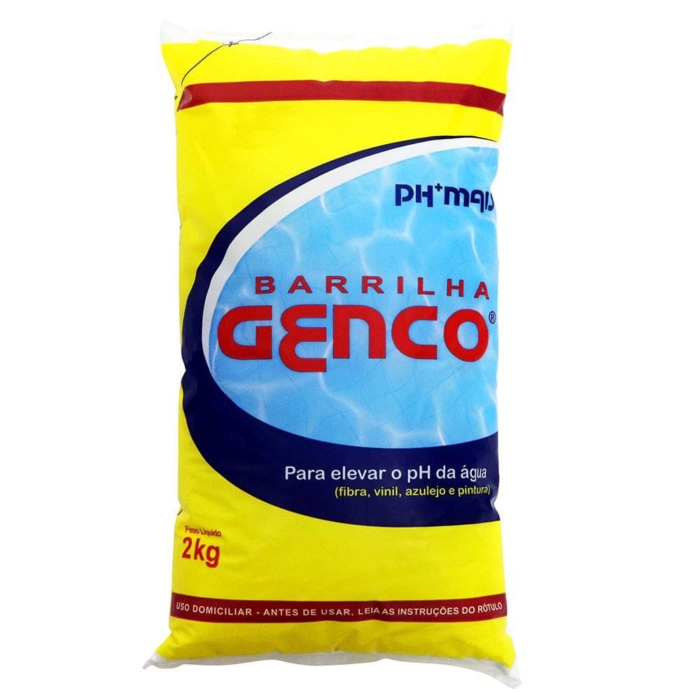 Neutralizador PH Genco 2kg Piscina - Água Tratada Cloro