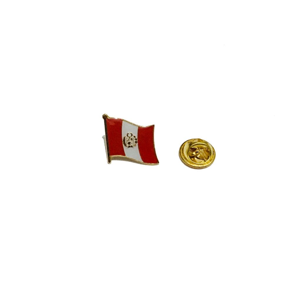 Pin da bandeira do Perú