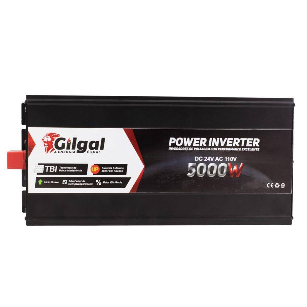 Inversor 5000w Onda Modificada 12v para 110v - Transforma