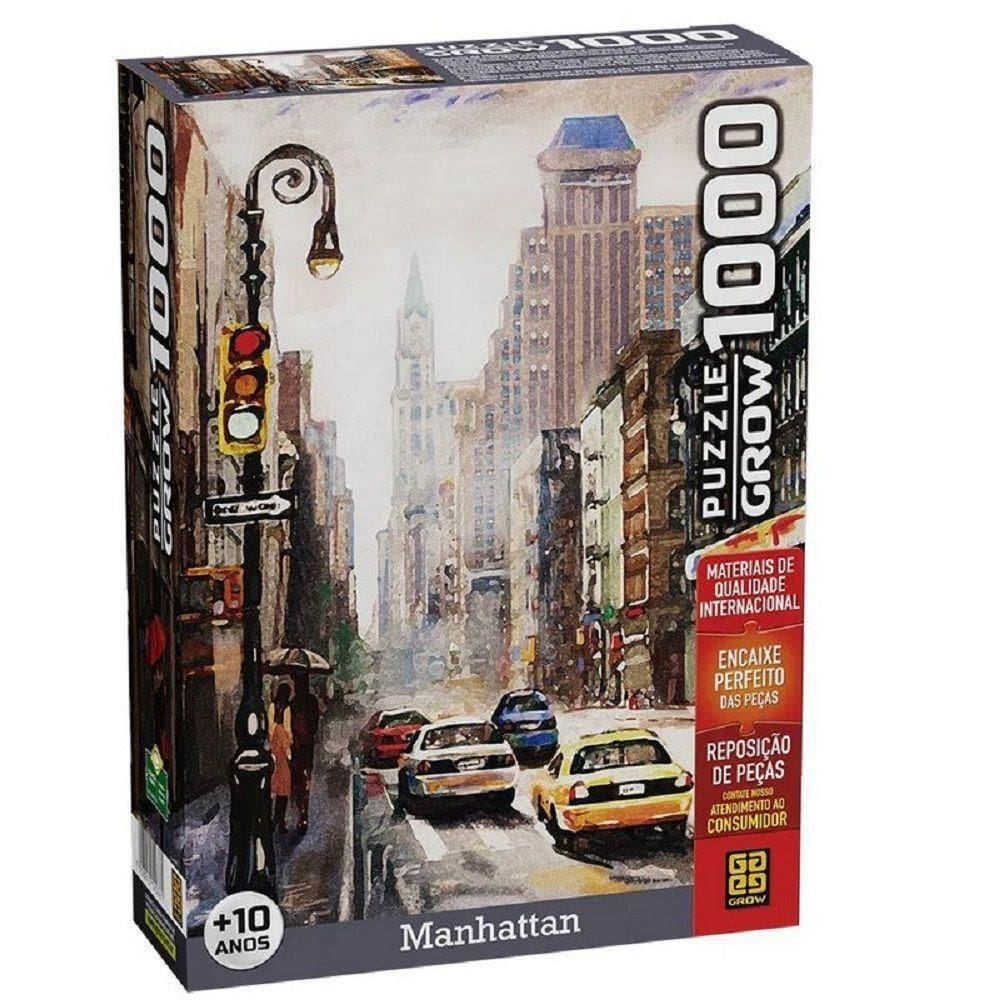 Quebra-Cabeça Manhattan 1000 Peças