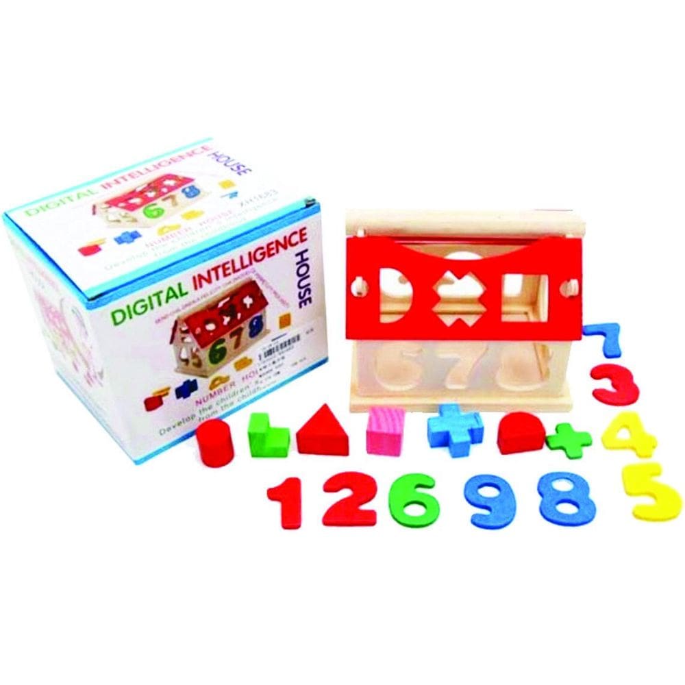 Casinha Divertida Encaixe Mdf - Toy Mix