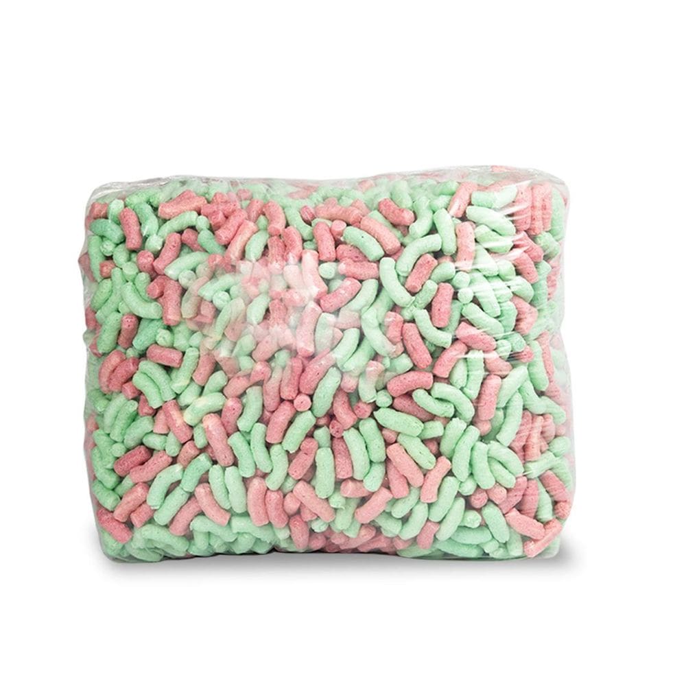 Flocos Proteção Biodegradável Rosa E Verde 30 Litros