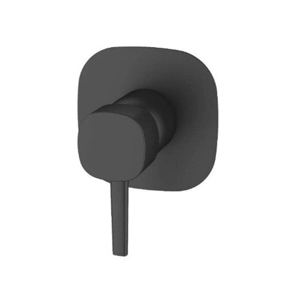 Acabamento Preto Fosco Matte Monocomando Chuveiro Base DOCOL