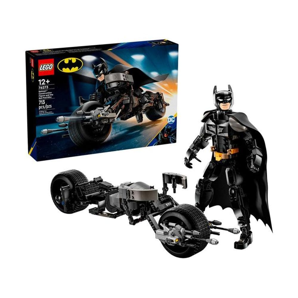 Blocos de Montar - Figura de Construcao do Batmane a Motocicleta Bat-pod LEGO DO BRASIL