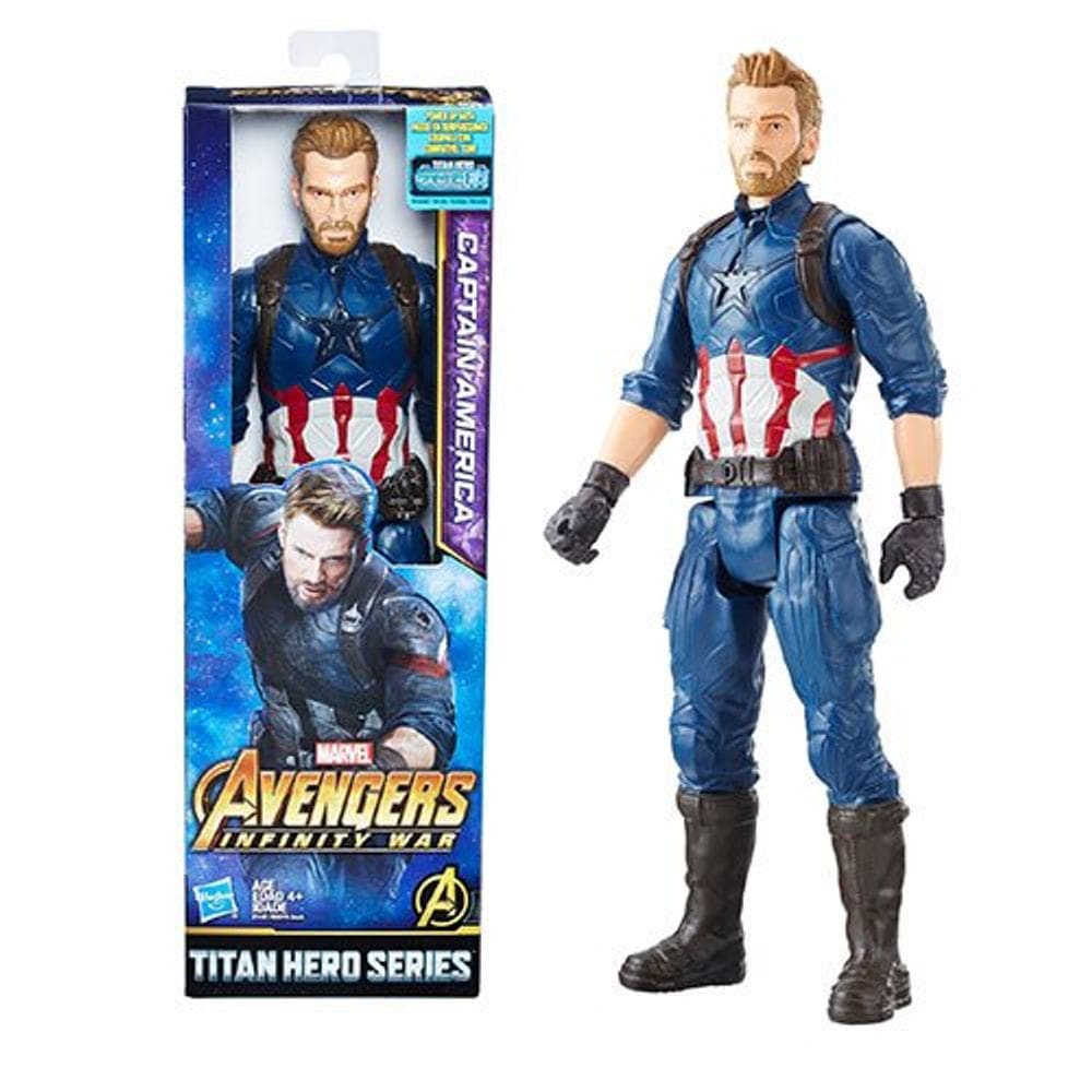Boneco Capitão América Guerra Infinita