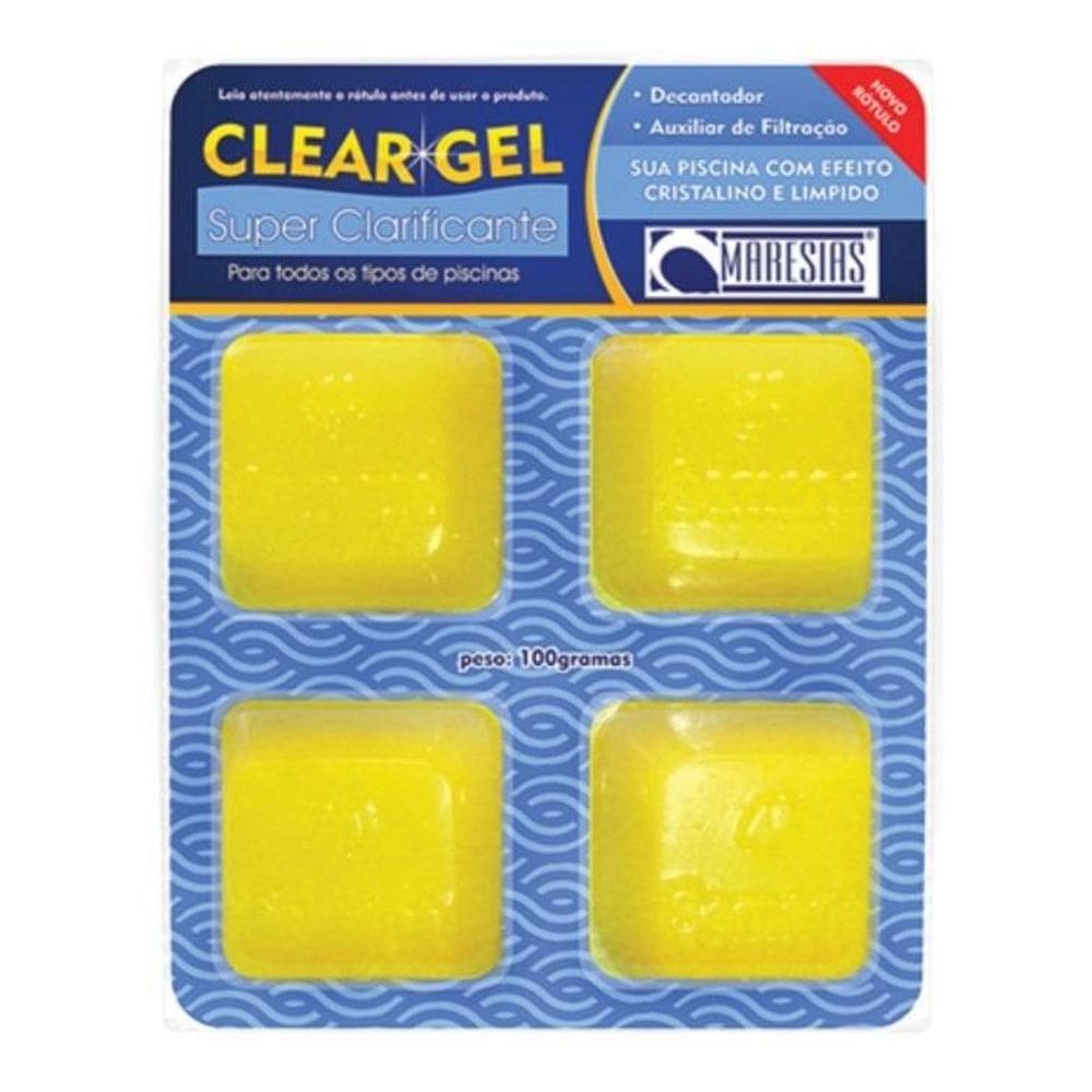 Clear Gel Super Clarificante Maresia 60G Ativo Para Piscina