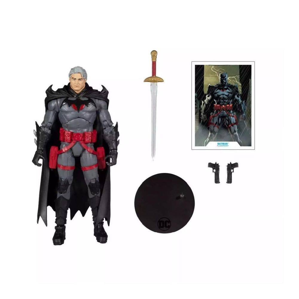 Boneco Flashpoint Batman McFarlane 18cm - F00594