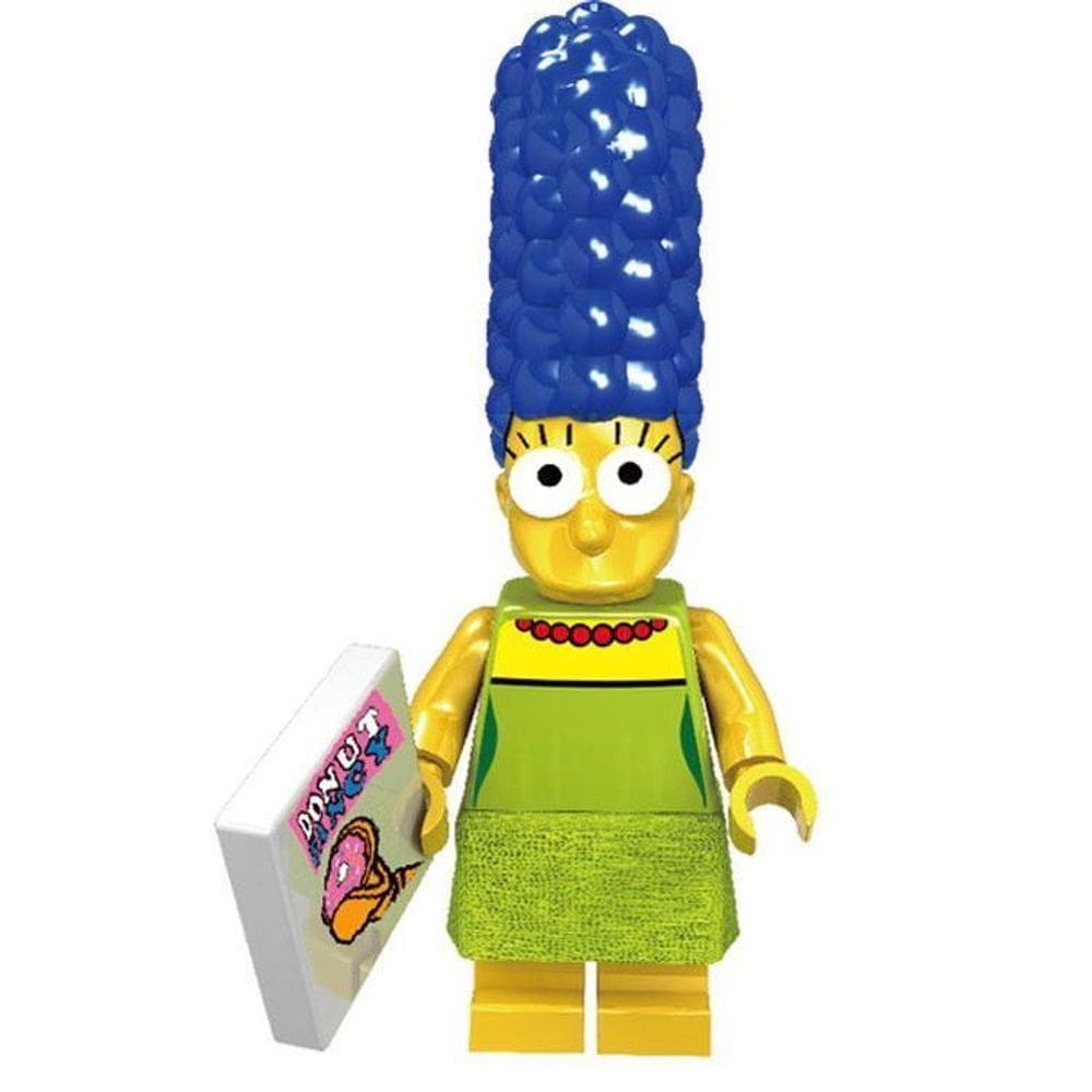 Personagem Marge Bonecos Blocos De Montar The Simpsons