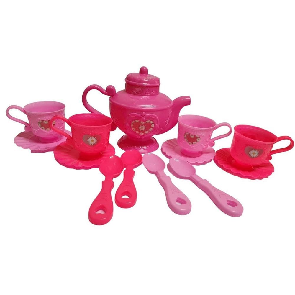 Kit Lanchinho Da Tarde Infantil Conjunto 13 Peças Brinquedo