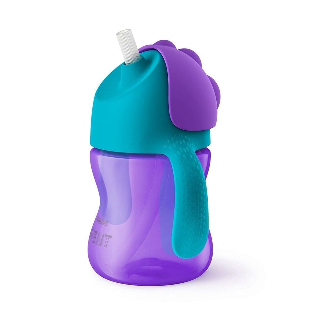 Copo Treinamento Avent - Dinossauro Roxo/Azul