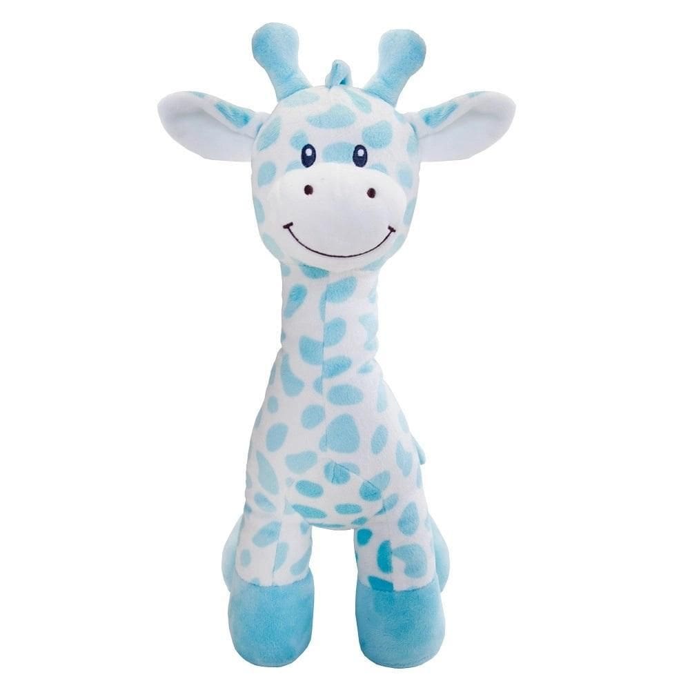 Girafinha De Pelúcia Para Bebês Azul Buba 14419