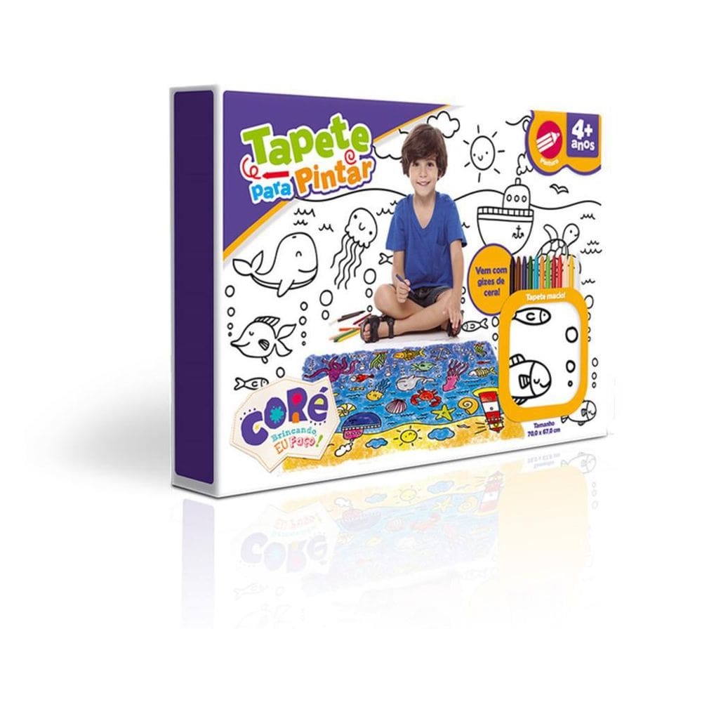 Brinquedo Toyster Tapete Para Pintar