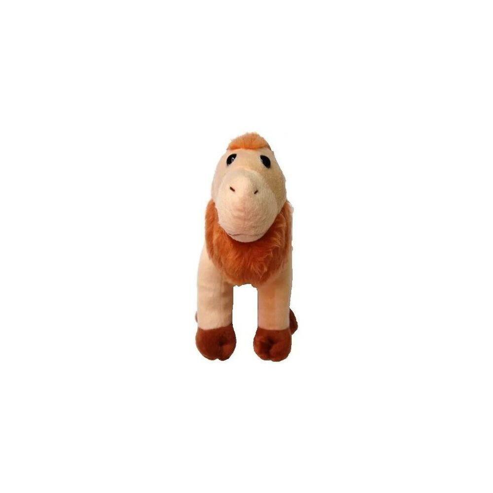 Camelo De Pelúcia Caramelo 30 Cm Antialérgico